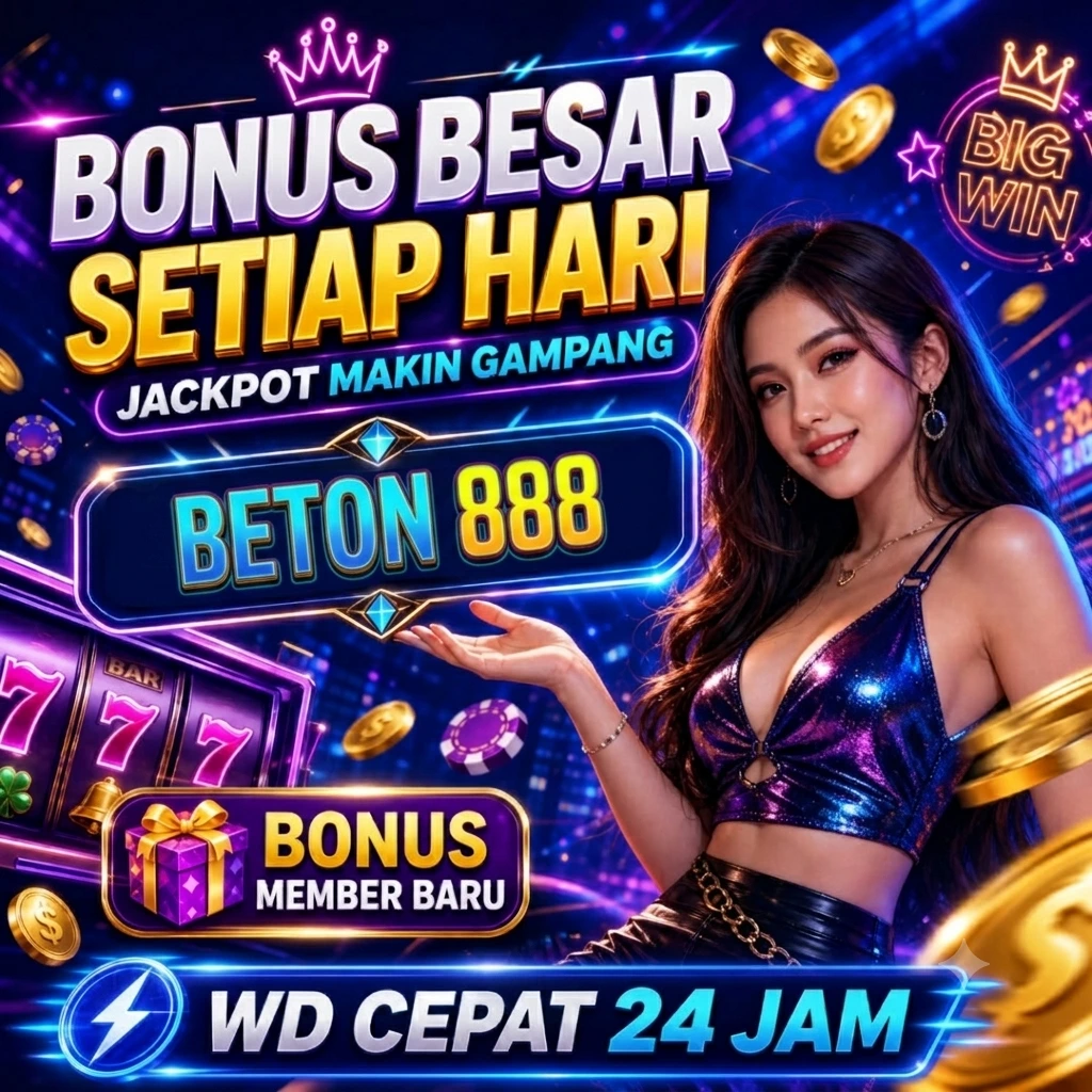 BETON888 Link Login Situs Slot Gacor dan Togel Online Deposit 20K Bet 400 Perak